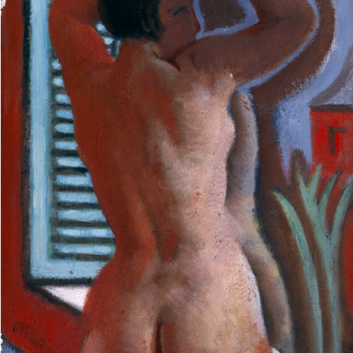 Jean Metzinger, peinture, Nu, 34 x 23,5 cm
