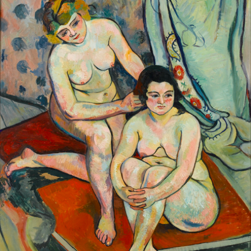 Suzanne Valadon, peinture,  Les baigneuses, 116,5 x 89 cm, daté 1923